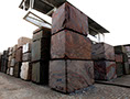stone and wood